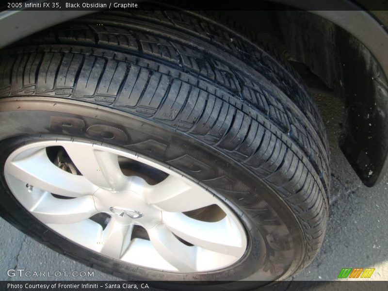 Black Obsidian / Graphite 2005 Infiniti FX 35