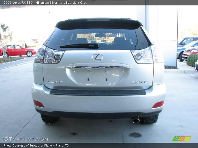 Millenium Silver Metallic / Light Gray 2006 Lexus RX 330