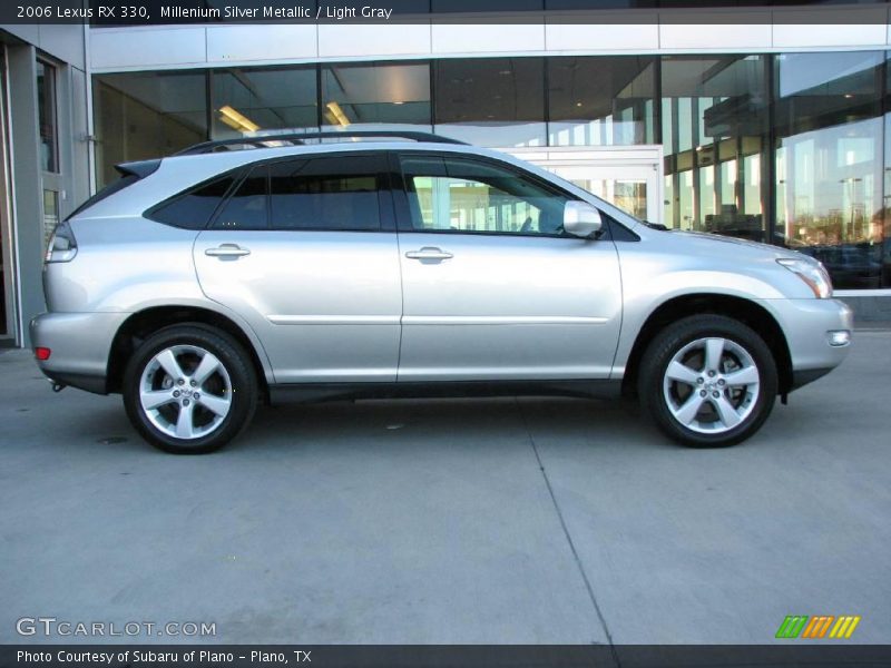 Millenium Silver Metallic / Light Gray 2006 Lexus RX 330