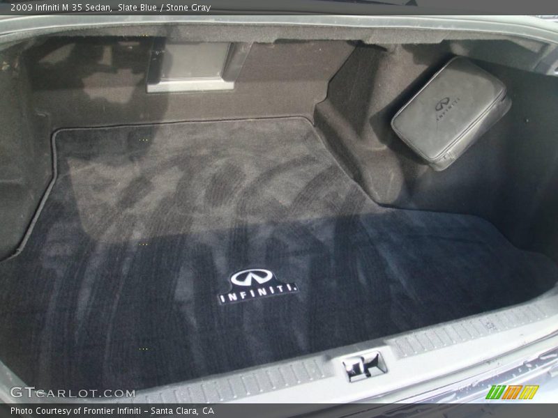 Slate Blue / Stone Gray 2009 Infiniti M 35 Sedan