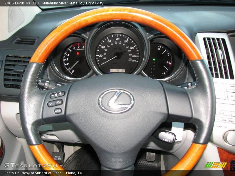 Millenium Silver Metallic / Light Gray 2006 Lexus RX 330