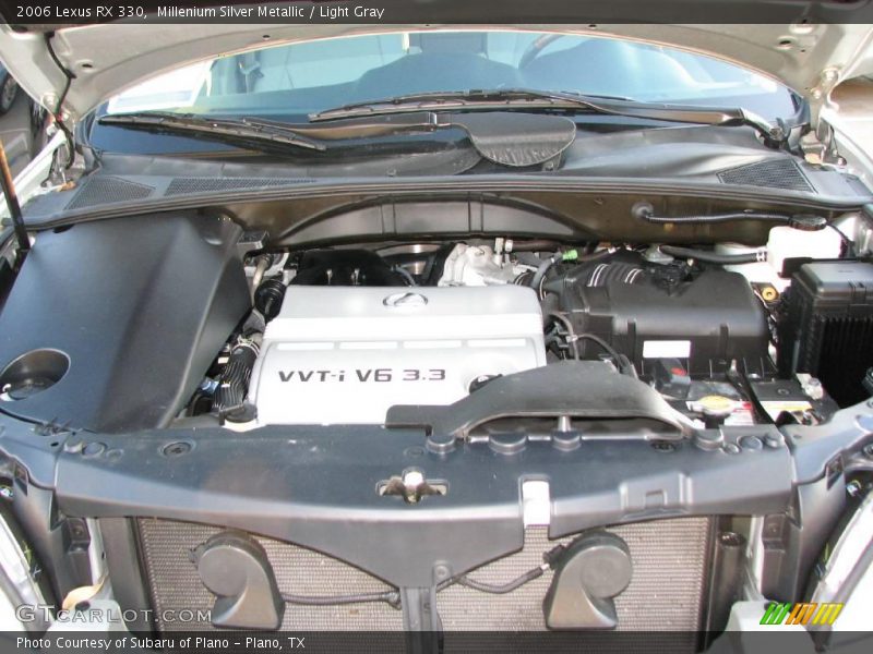 Millenium Silver Metallic / Light Gray 2006 Lexus RX 330