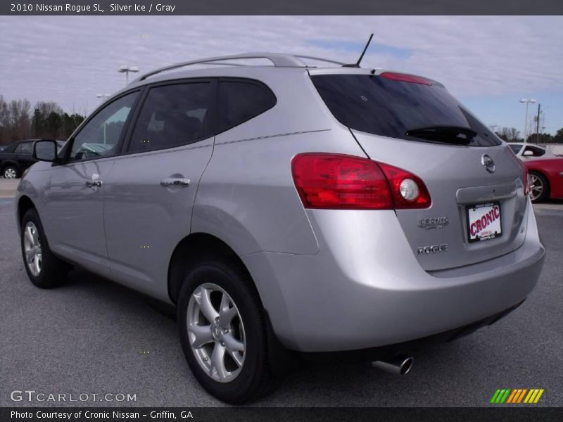 Silver Ice / Gray 2010 Nissan Rogue SL
