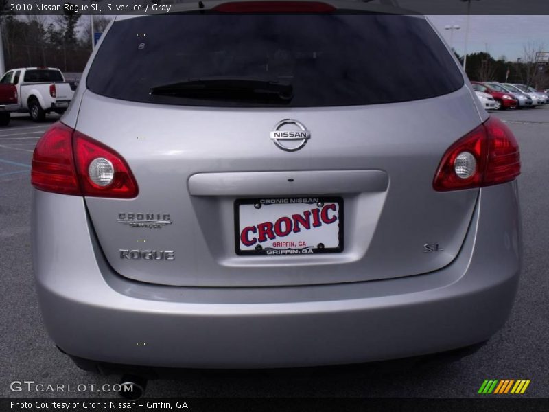 Silver Ice / Gray 2010 Nissan Rogue SL