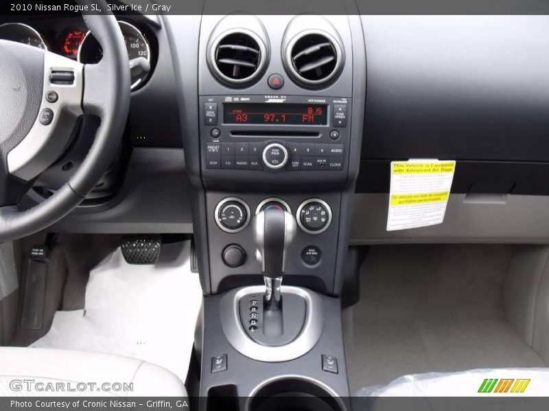 Silver Ice / Gray 2010 Nissan Rogue SL