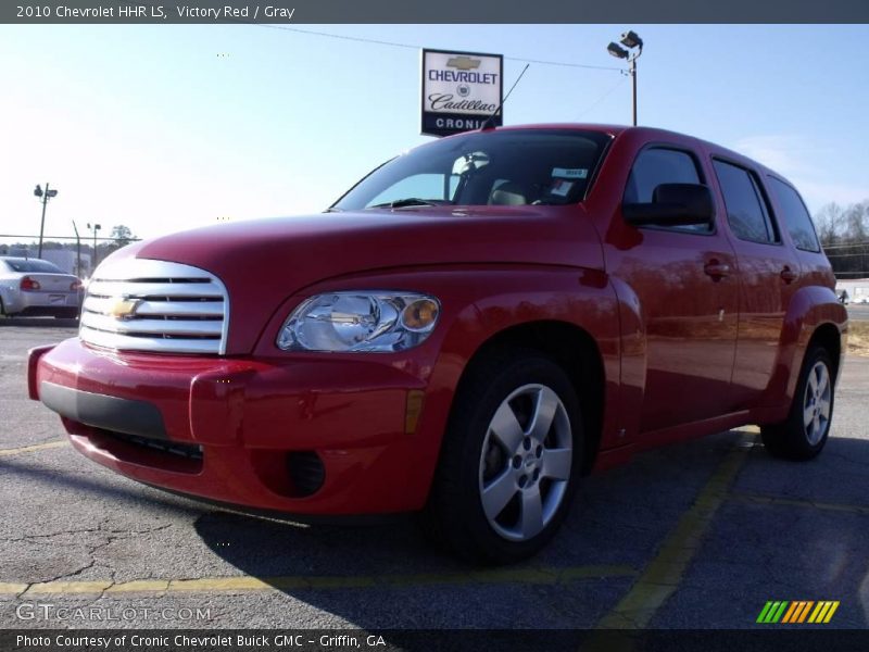 Victory Red / Gray 2010 Chevrolet HHR LS