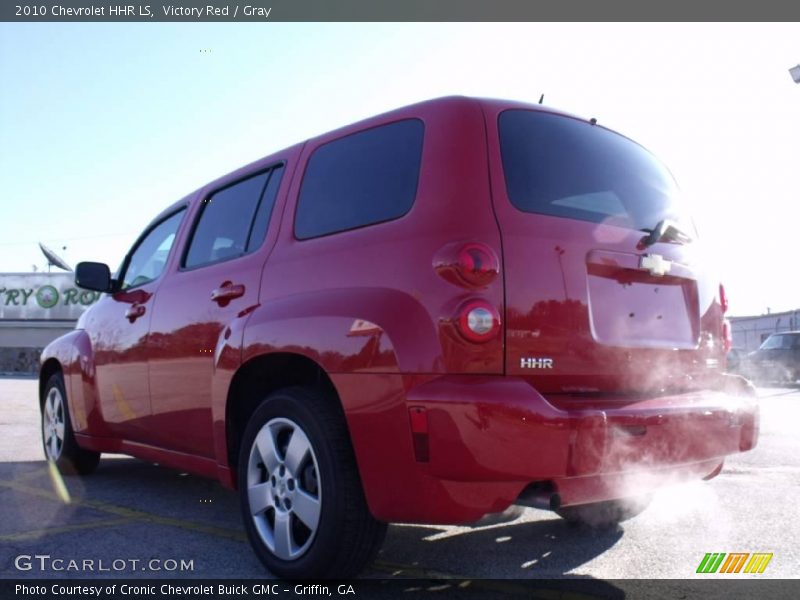 Victory Red / Gray 2010 Chevrolet HHR LS