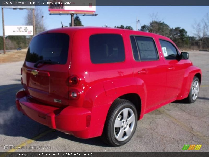 Victory Red / Gray 2010 Chevrolet HHR LS