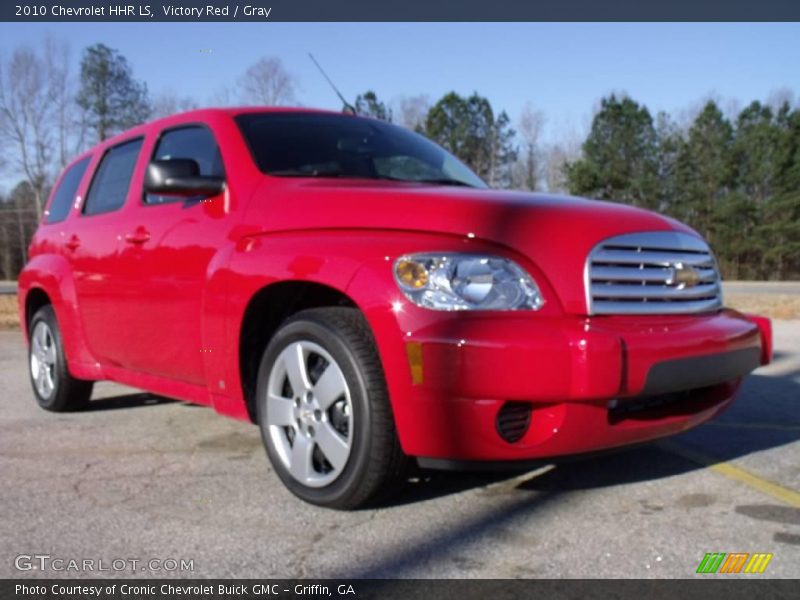 Victory Red / Gray 2010 Chevrolet HHR LS