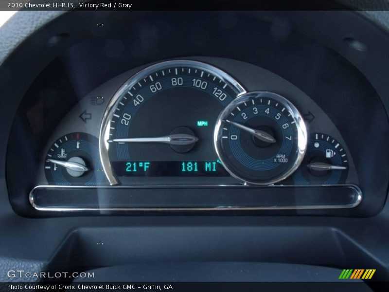 Victory Red / Gray 2010 Chevrolet HHR LS