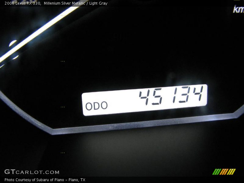 Millenium Silver Metallic / Light Gray 2006 Lexus RX 330