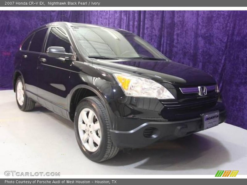 Nighthawk Black Pearl / Ivory 2007 Honda CR-V EX