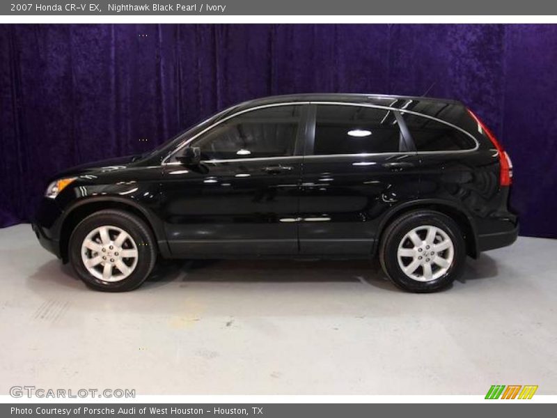 Nighthawk Black Pearl / Ivory 2007 Honda CR-V EX