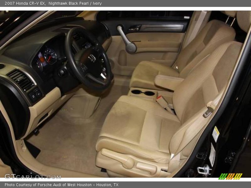 Nighthawk Black Pearl / Ivory 2007 Honda CR-V EX