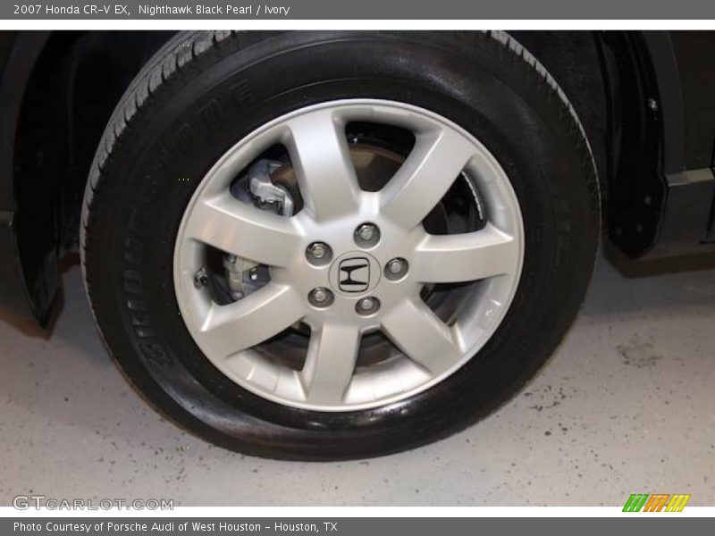 Nighthawk Black Pearl / Ivory 2007 Honda CR-V EX