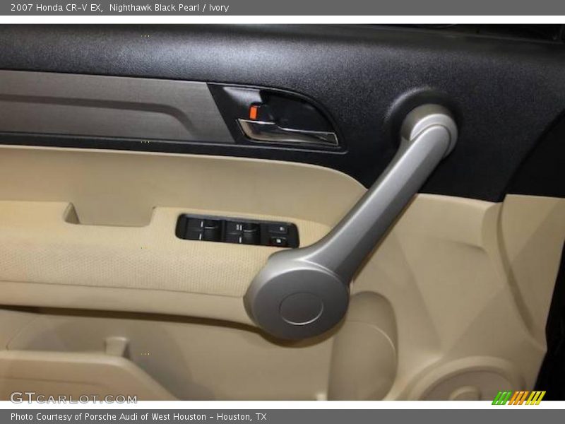 Nighthawk Black Pearl / Ivory 2007 Honda CR-V EX