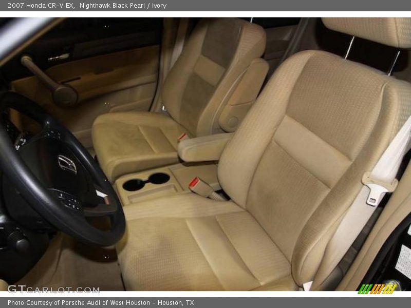 Nighthawk Black Pearl / Ivory 2007 Honda CR-V EX
