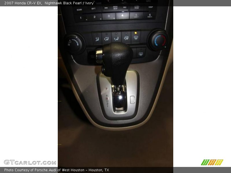 Nighthawk Black Pearl / Ivory 2007 Honda CR-V EX