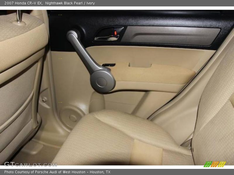 Nighthawk Black Pearl / Ivory 2007 Honda CR-V EX