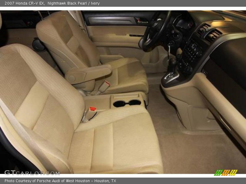 Nighthawk Black Pearl / Ivory 2007 Honda CR-V EX
