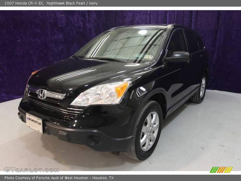 Nighthawk Black Pearl / Ivory 2007 Honda CR-V EX