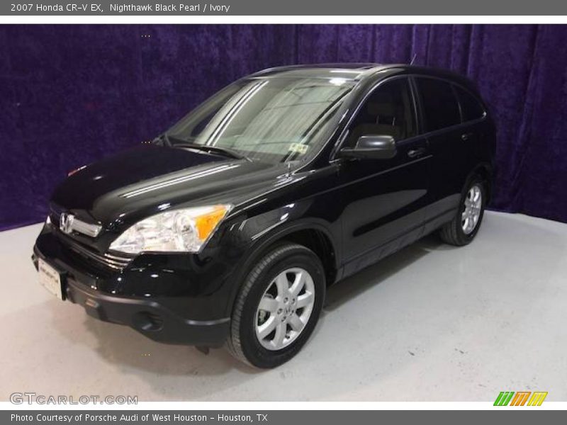 Nighthawk Black Pearl / Ivory 2007 Honda CR-V EX