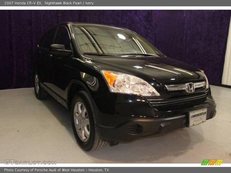 Nighthawk Black Pearl / Ivory 2007 Honda CR-V EX