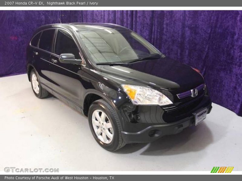 Nighthawk Black Pearl / Ivory 2007 Honda CR-V EX