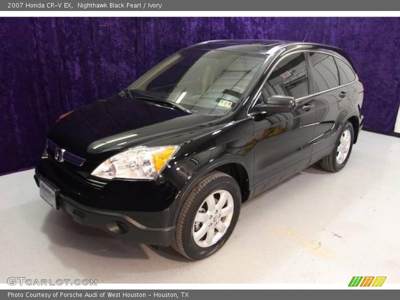 Nighthawk Black Pearl / Ivory 2007 Honda CR-V EX