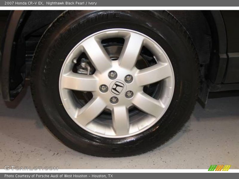 Nighthawk Black Pearl / Ivory 2007 Honda CR-V EX