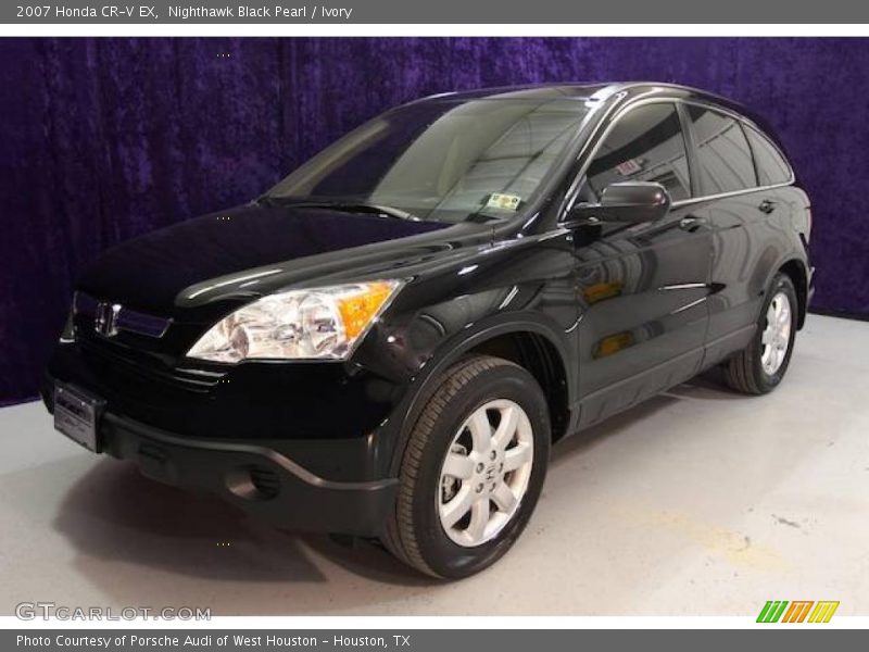 Nighthawk Black Pearl / Ivory 2007 Honda CR-V EX
