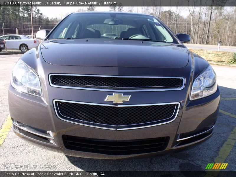 Taupe Gray Metallic / Titanium 2010 Chevrolet Malibu LT Sedan