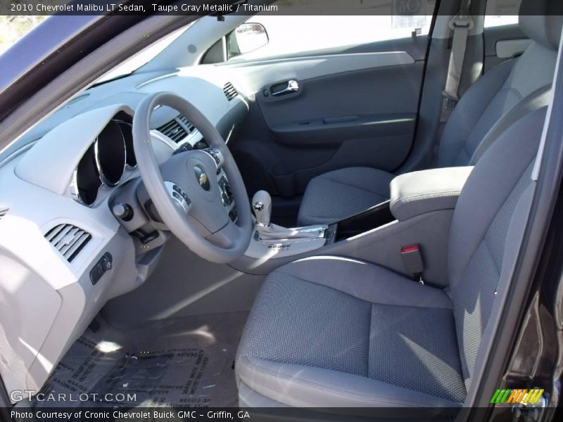 Taupe Gray Metallic / Titanium 2010 Chevrolet Malibu LT Sedan