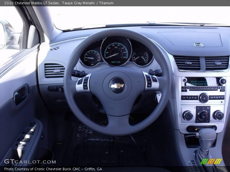 Taupe Gray Metallic / Titanium 2010 Chevrolet Malibu LT Sedan