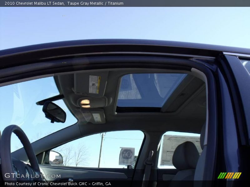 Taupe Gray Metallic / Titanium 2010 Chevrolet Malibu LT Sedan