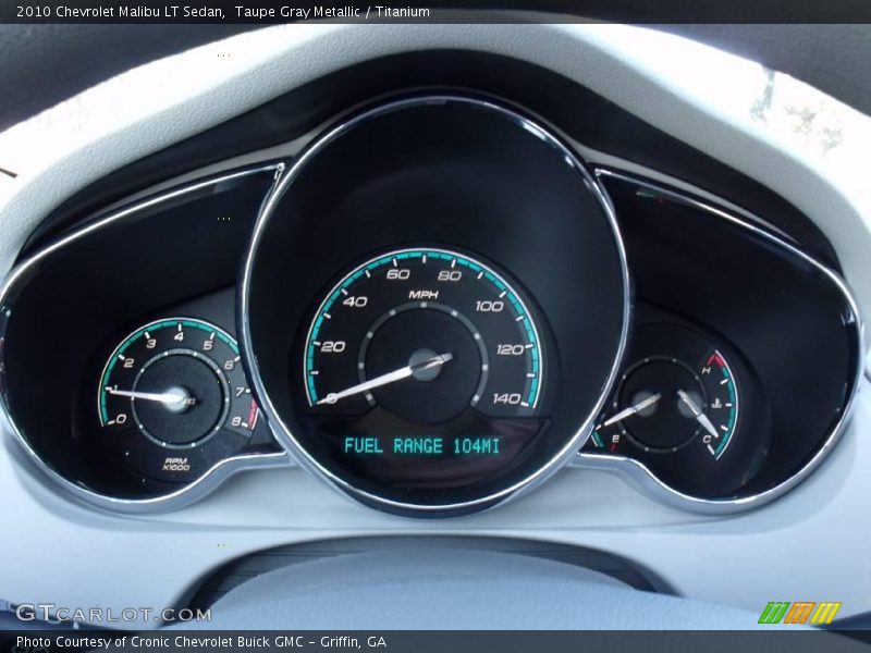Taupe Gray Metallic / Titanium 2010 Chevrolet Malibu LT Sedan