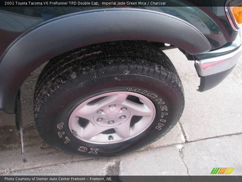 Imperial Jade Green Mica / Charcoal 2001 Toyota Tacoma V6 PreRunner TRD Double Cab