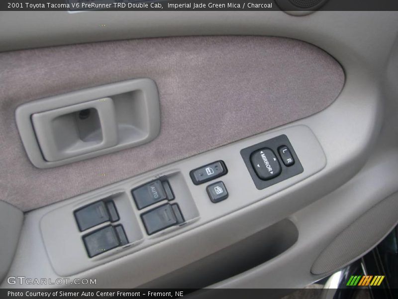 Imperial Jade Green Mica / Charcoal 2001 Toyota Tacoma V6 PreRunner TRD Double Cab