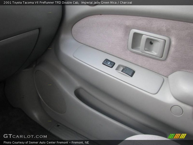 Imperial Jade Green Mica / Charcoal 2001 Toyota Tacoma V6 PreRunner TRD Double Cab