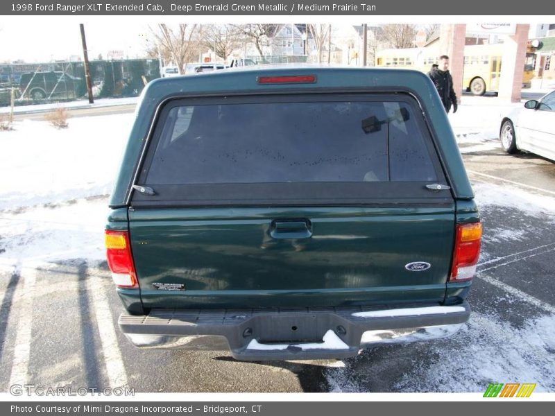 Deep Emerald Green Metallic / Medium Prairie Tan 1998 Ford Ranger XLT Extended Cab