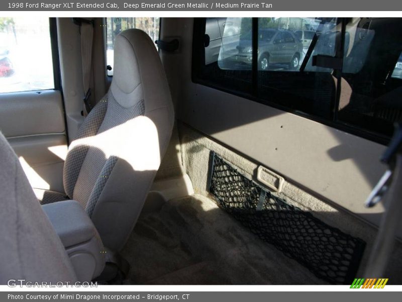 Deep Emerald Green Metallic / Medium Prairie Tan 1998 Ford Ranger XLT Extended Cab