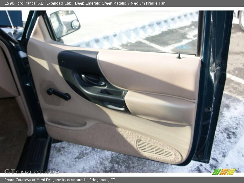 Deep Emerald Green Metallic / Medium Prairie Tan 1998 Ford Ranger XLT Extended Cab