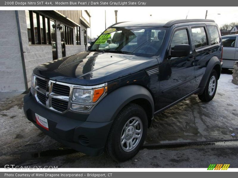 Modern Blue Pearl / Dark Slate Gray/Light Slate Gray 2008 Dodge Nitro SXT 4x4