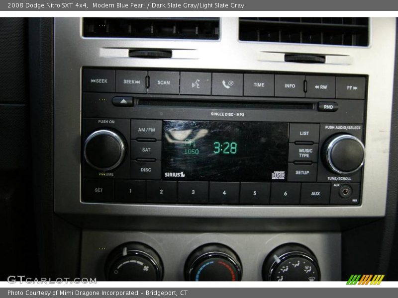 Modern Blue Pearl / Dark Slate Gray/Light Slate Gray 2008 Dodge Nitro SXT 4x4
