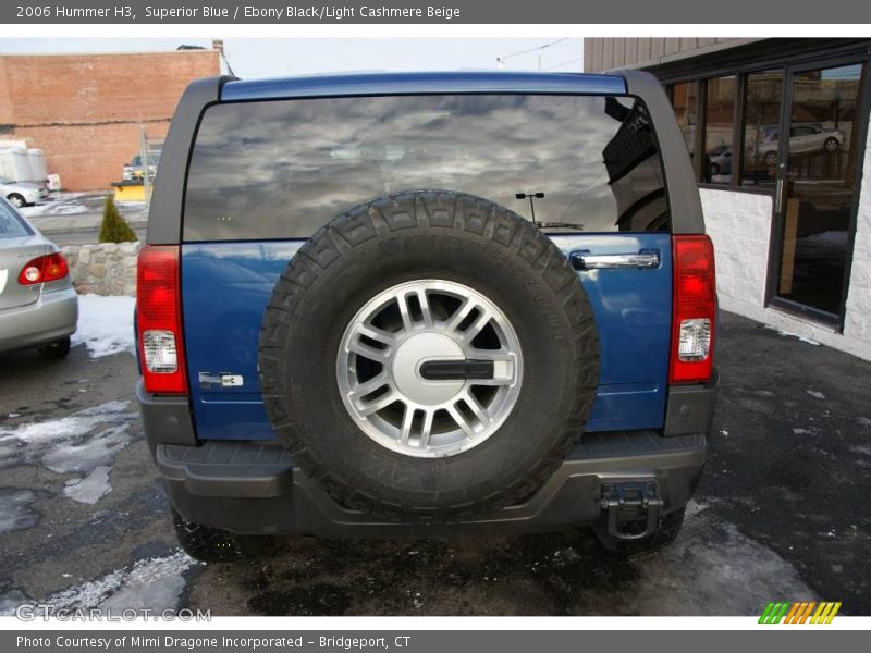 Superior Blue / Ebony Black/Light Cashmere Beige 2006 Hummer H3