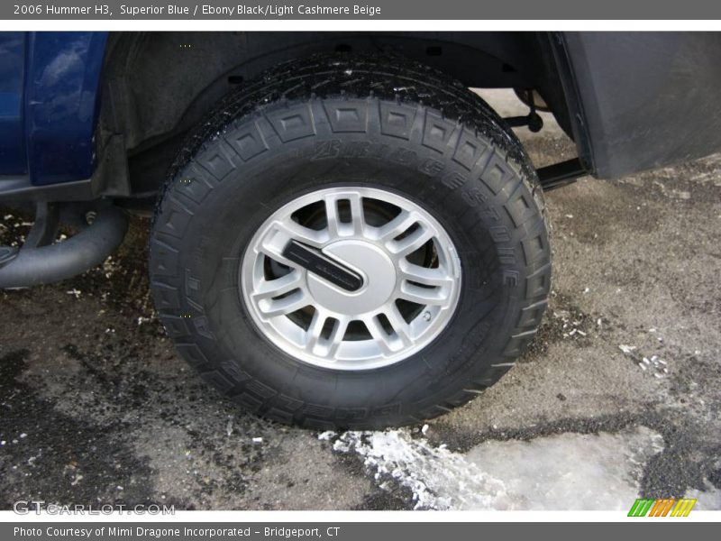 Superior Blue / Ebony Black/Light Cashmere Beige 2006 Hummer H3