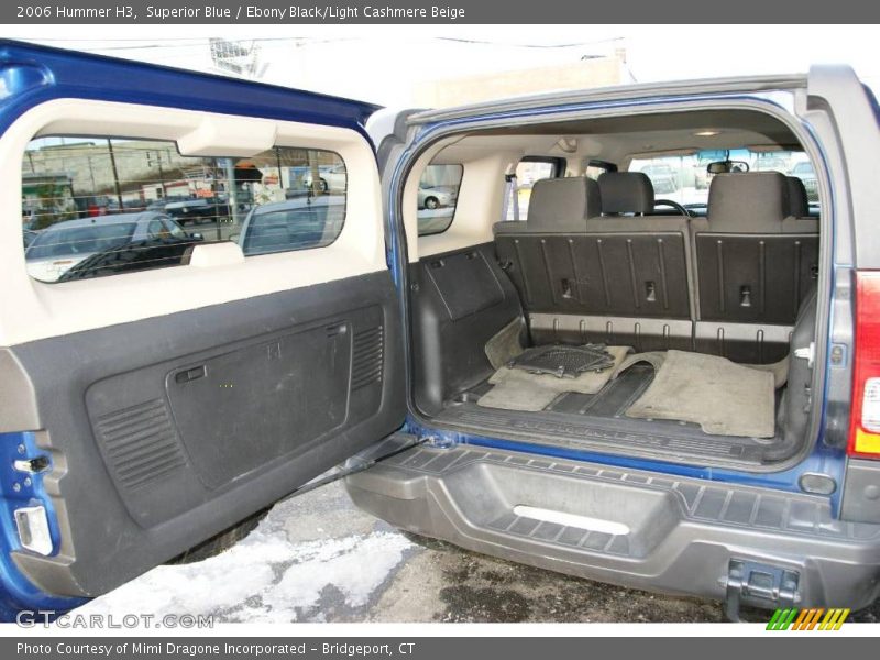 Superior Blue / Ebony Black/Light Cashmere Beige 2006 Hummer H3