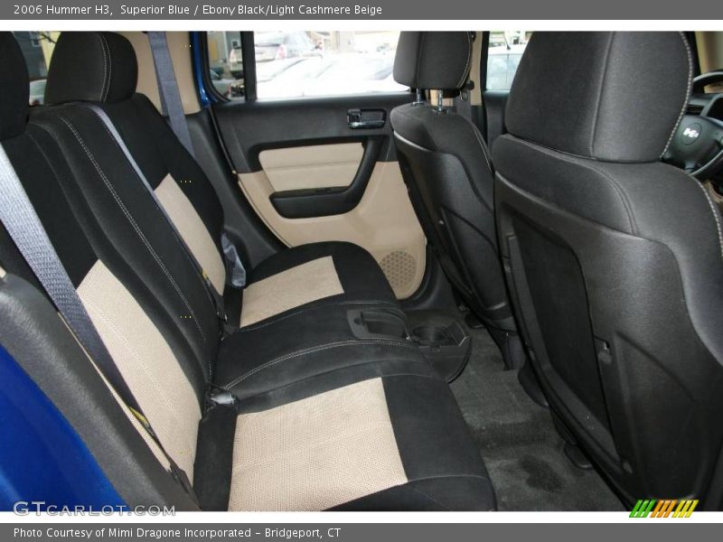Superior Blue / Ebony Black/Light Cashmere Beige 2006 Hummer H3