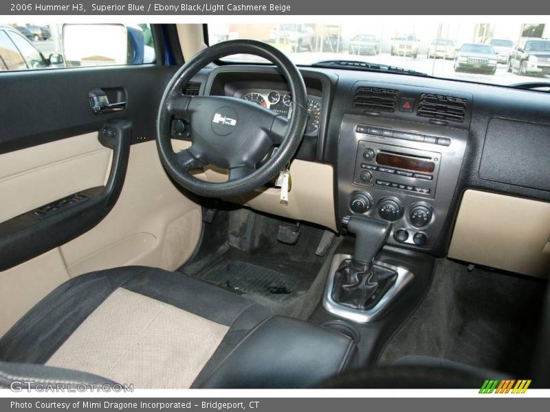 Superior Blue / Ebony Black/Light Cashmere Beige 2006 Hummer H3