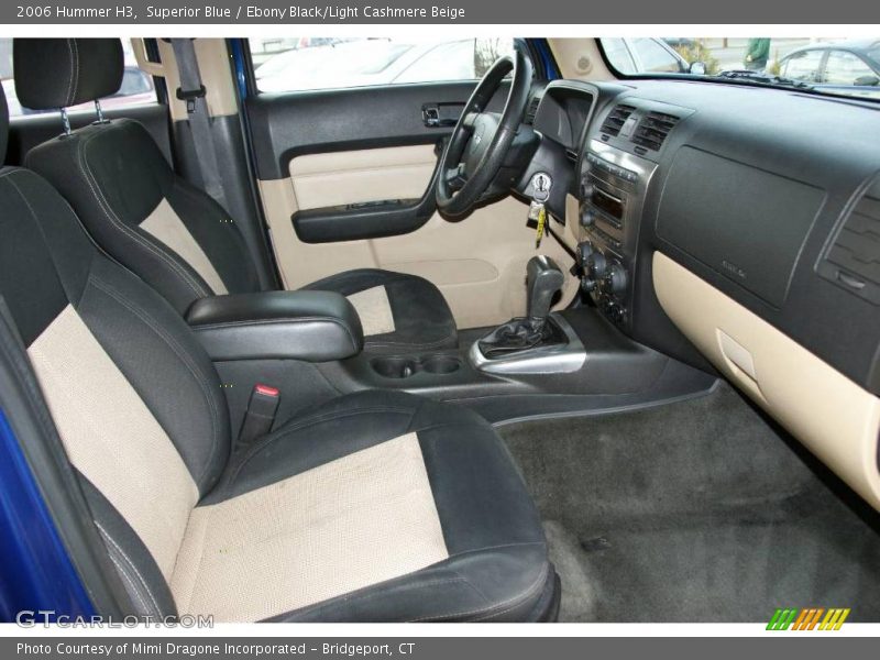 Superior Blue / Ebony Black/Light Cashmere Beige 2006 Hummer H3